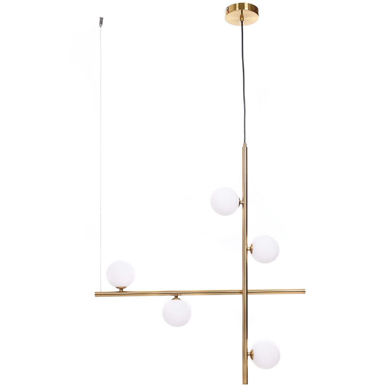 Люстра Crossed Lines B.LUX C Ball Медь Белый Люстра Crossed Lines B.LUX C Ball Медь Белый в Барнауле | Loft Concept