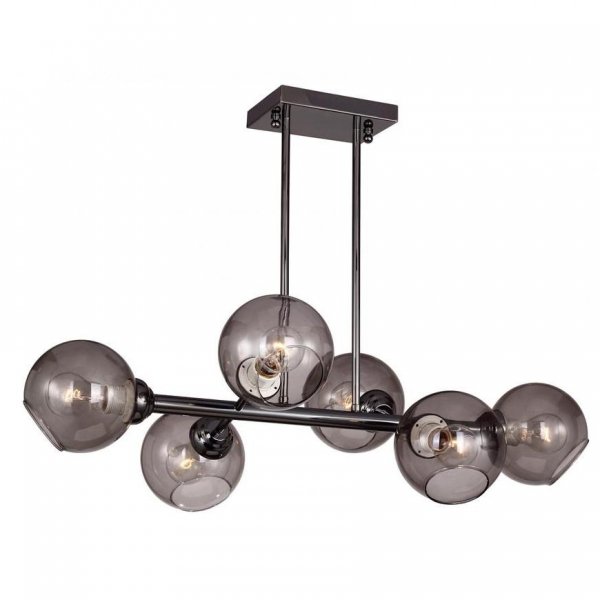Люстра Glass Bubble Chandelier Black Черный Люстра Glass Bubble Chandelier Black Черный в Барнауле | Loft Concept