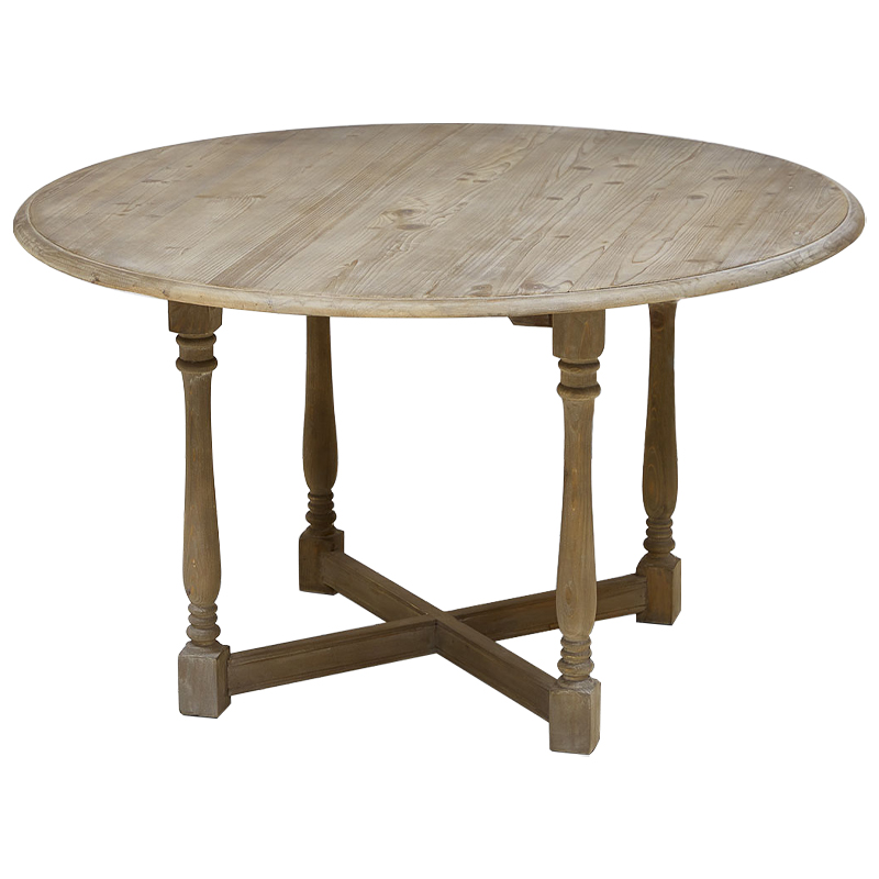 Стол круглый Morse Table из массива сосны Древесина Стол круглый Morse Table из массива сосны Древесина в Барнауле | Loft Concept