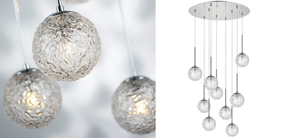 Люстра Soranzo Glass Balls 9 Люстра Soranzo Glass Balls 9 - Loft-Concept в Барнауле
