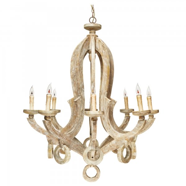 Подвесной светильник Antic Pattern Pendant 8 Бежево-серый в Барнауле | Loft Concept 