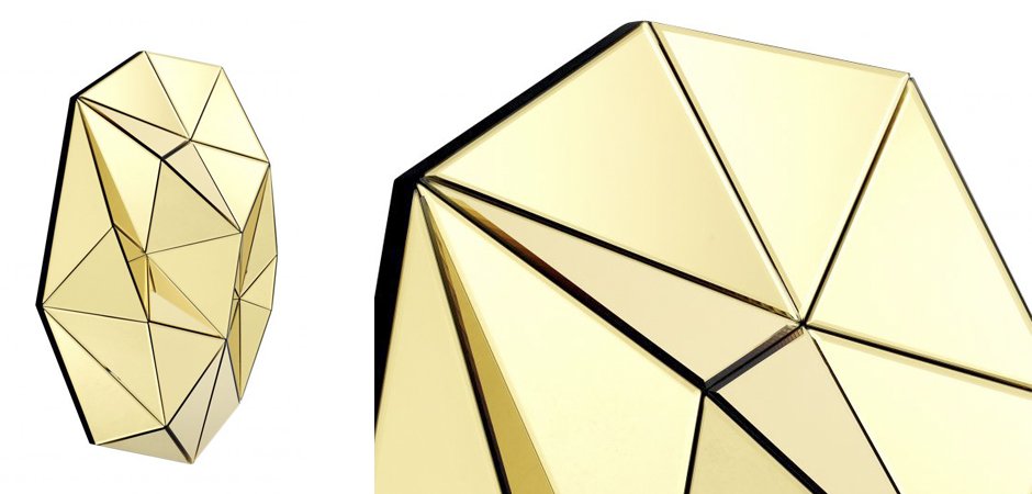 Зеркало Eichholtz Mirror Topanga Gold Зеркало Eichholtz Mirror Topanga Gold - Loft-Concept в Барнауле