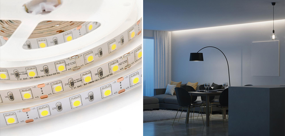 Светодиодная лента 60LED/m 5050SMD холодный белый 5M Светодиодная лента 60LED/m 5050SMD холодный белый 5M - Loft-Concept в Барнауле