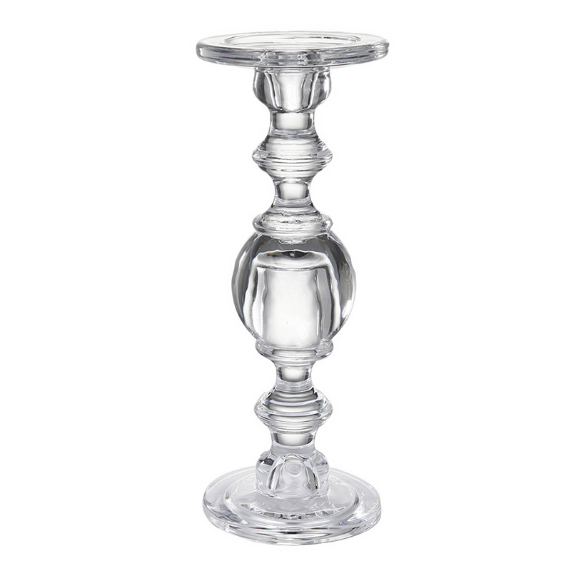 Подсвечник Glass Candlestick I Прозрачное Стекло Подсвечник Glass Candlestick I Прозрачное Стекло в Барнауле | Loft Concept