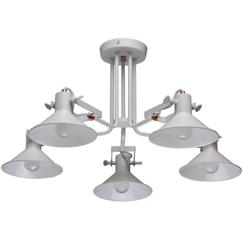 Потолочный светильник Rotating Light White Белый Потолочный светильник Rotating Light White Белый в Барнауле | Loft Concept