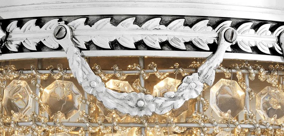 Бра Eichholtz Wall Lamp Emperor Nickel - Loft-Concept в Барнауле