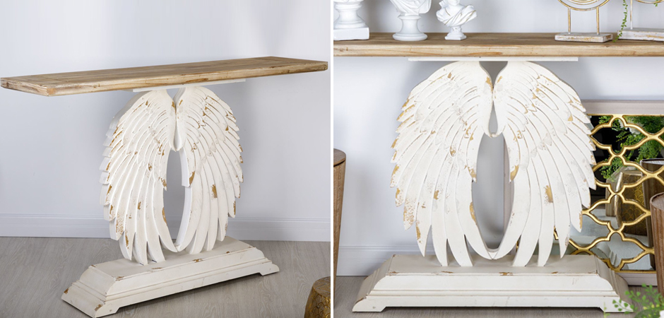 Консоль Angel Wings белая Консоль Angel Wings белая - Loft-Concept в Барнауле