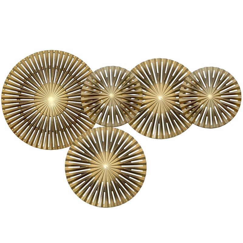 Арт-объект Apollo Brown and Gold Wall Plaque Disc gap 5 Золотой Коричневый Арт-объект Apollo Brown and Gold Wall Plaque Disc gap 5 Золотой Коричневый в Барнауле | Loft Concept