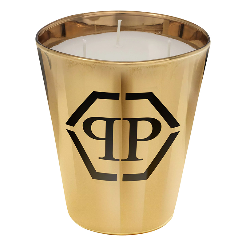 Свеча Philipp Plein Candle Empire Gold M Золотой Черный Белый Свеча Philipp Plein Candle Empire Gold M Золотой Черный Белый в Барнауле | Loft Concept