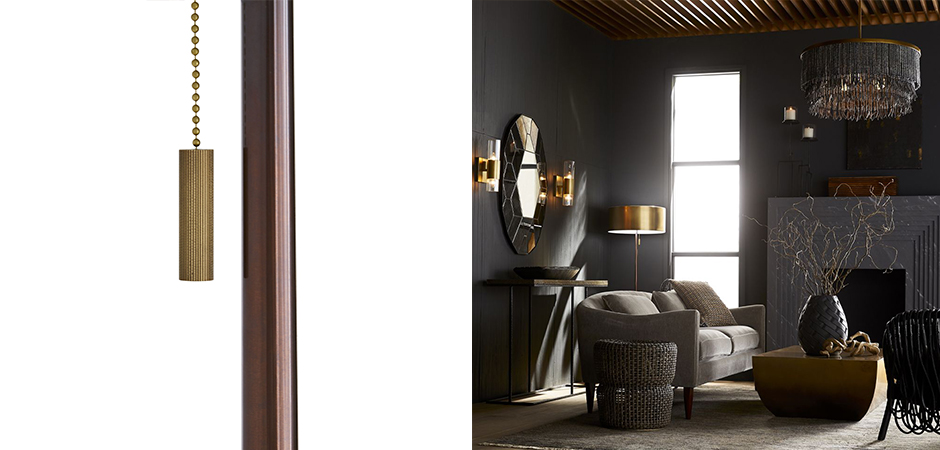Торшер Arteriors VIOLETTA FLOOR LAMP Торшер Arteriors VIOLETTA FLOOR LAMP - Loft-Concept в Барнауле