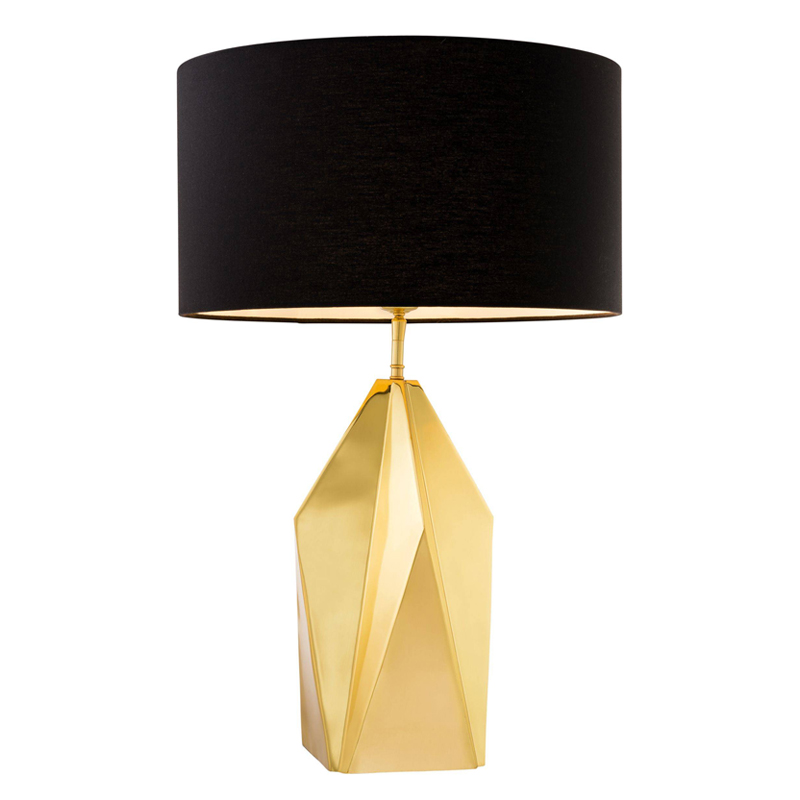 Настольная лампа Eichholtz Table Lamp Setai brass Латунь Черный Настольная лампа Eichholtz Table Lamp Setai brass Латунь Черный в Барнауле | Loft Concept