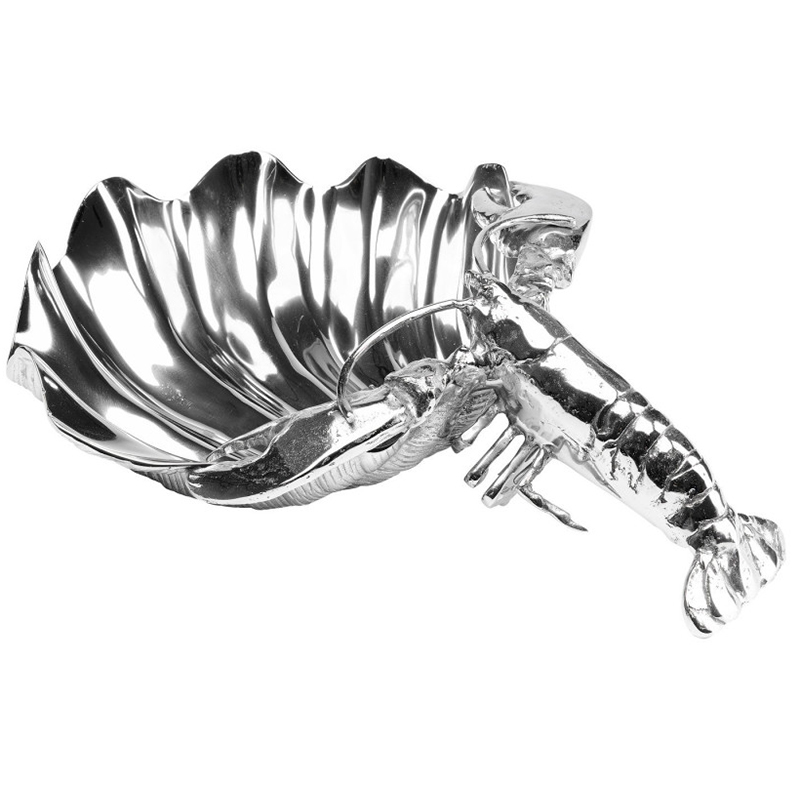 Блюдо Chrome Lobster Хром Блюдо Chrome Lobster Хром в Барнауле | Loft Concept