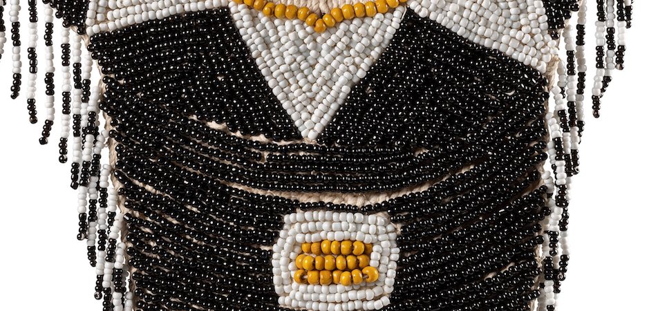Африканское Ожерелье на подставке NECKLACE BEADS BLACK WHITE MUSTARD Африканское Ожерелье на подставке NECKLACE BEADS BLACK WHITE MUSTARD - Loft-Concept в Барнауле