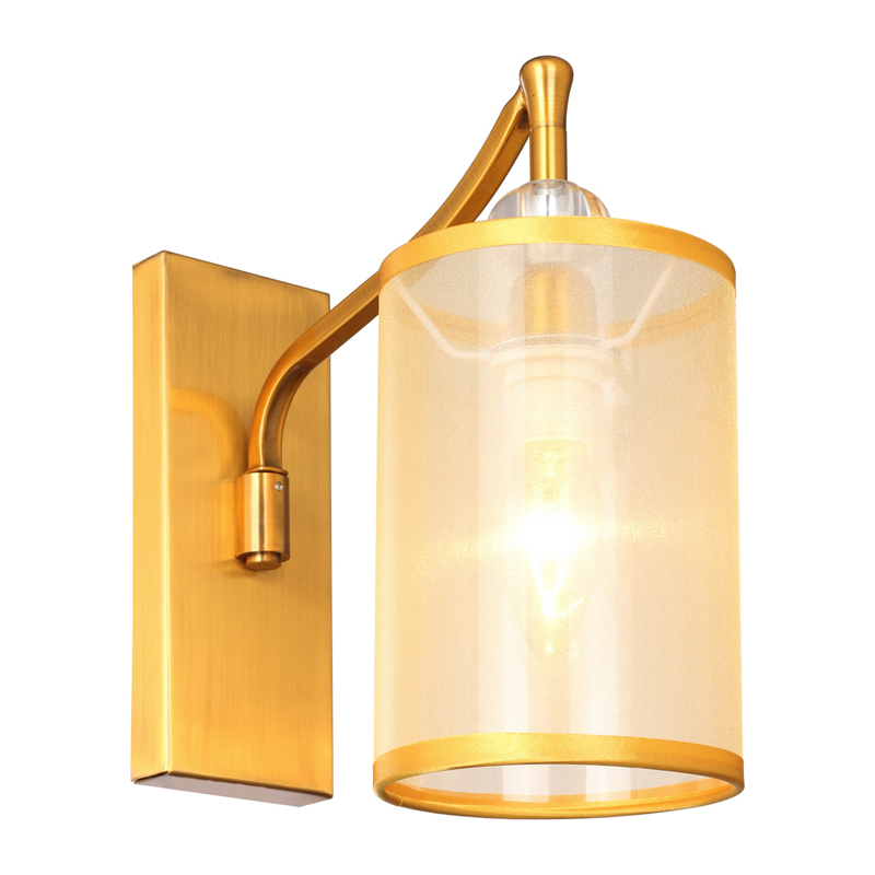 Бра Boniface Sconce Латунь Золотой Шампань Прозрачный Бра Boniface Sconce Латунь Золотой Шампань Прозрачный в Барнауле | Loft Concept