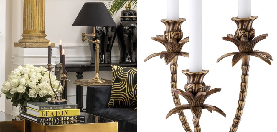 Подсвечник Eichholtz Candle Holder Villa d Подсвечник Eichholtz Candle Holder Villa d