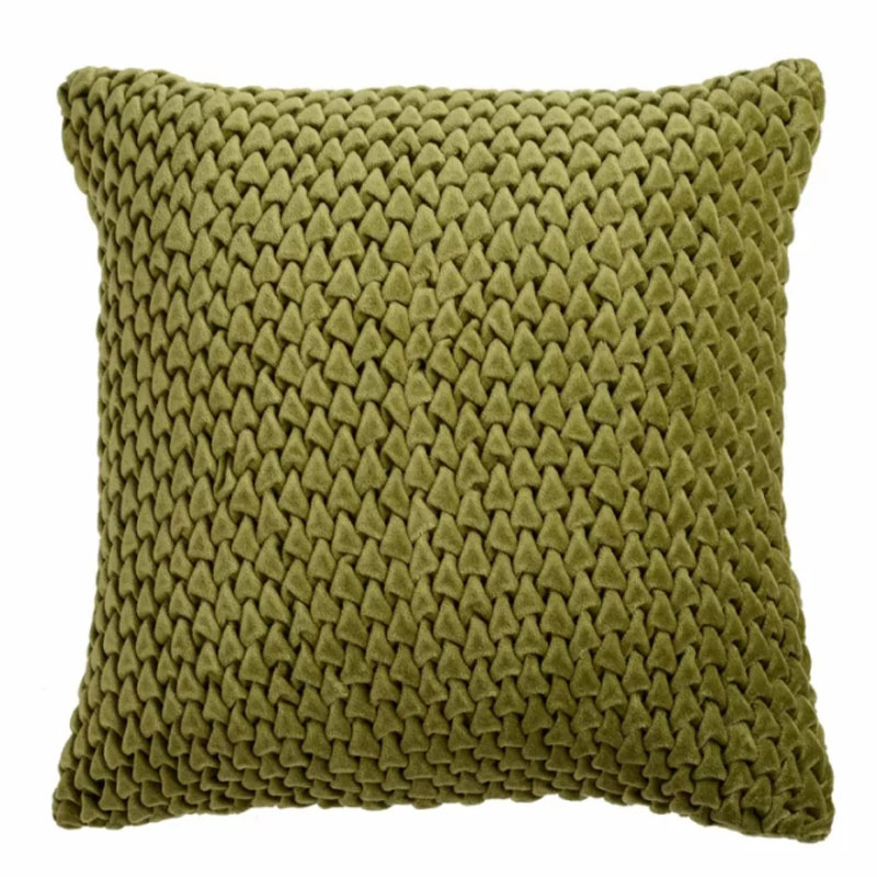 Подушка Purnama Quilting olive Оливковый в Барнауле | Loft Concept 