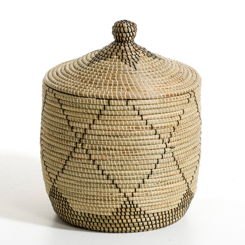 Ваза с крышкой Wicker Vase With Lid Ваза с крышкой Wicker Vase With Lid в Барнауле | Loft Concept