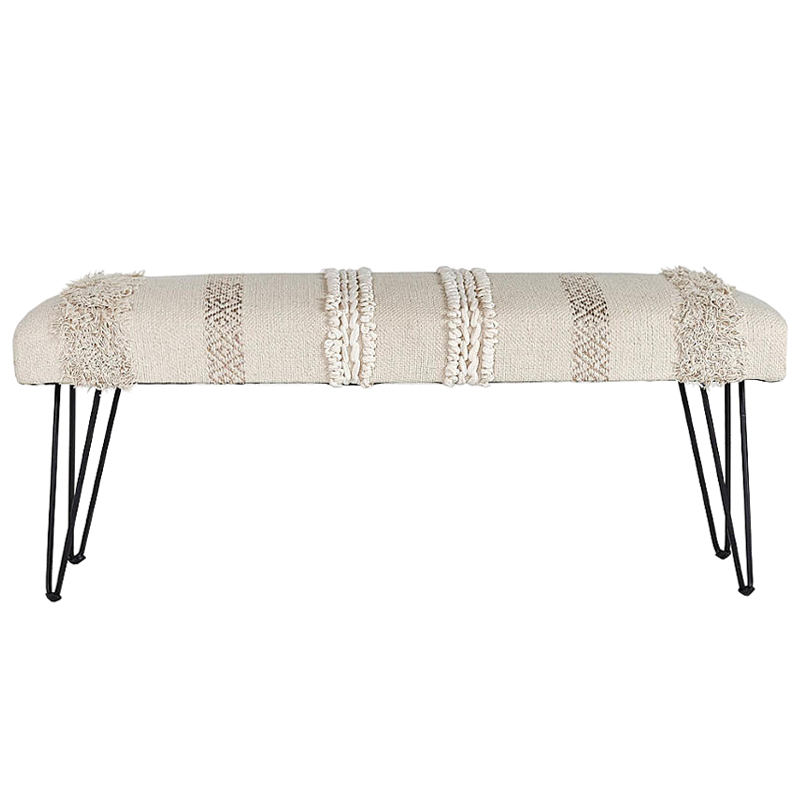Оттоманка Ivory Kilim Ornament ivory ( слоновая кость ) Оттоманка Ivory Kilim Ornament ivory ( слоновая кость ) в Барнауле | Loft Concept