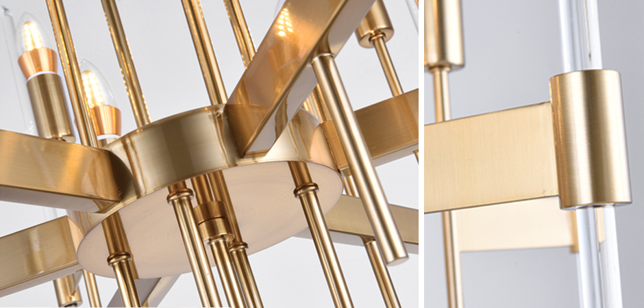 Bari Light Chandelier Aged Brass Bari Light Chandelier Aged Brass - Loft-Concept в Барнауле