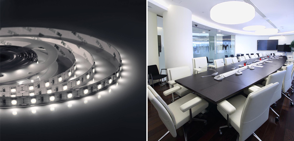 Светодиодная лента 14,4W/m 60Led/m 5050SMD холодный белый Светодиодная лента 14,4W/m 60Led/m 5050SMD холодный белый - Loft-Concept в Барнауле