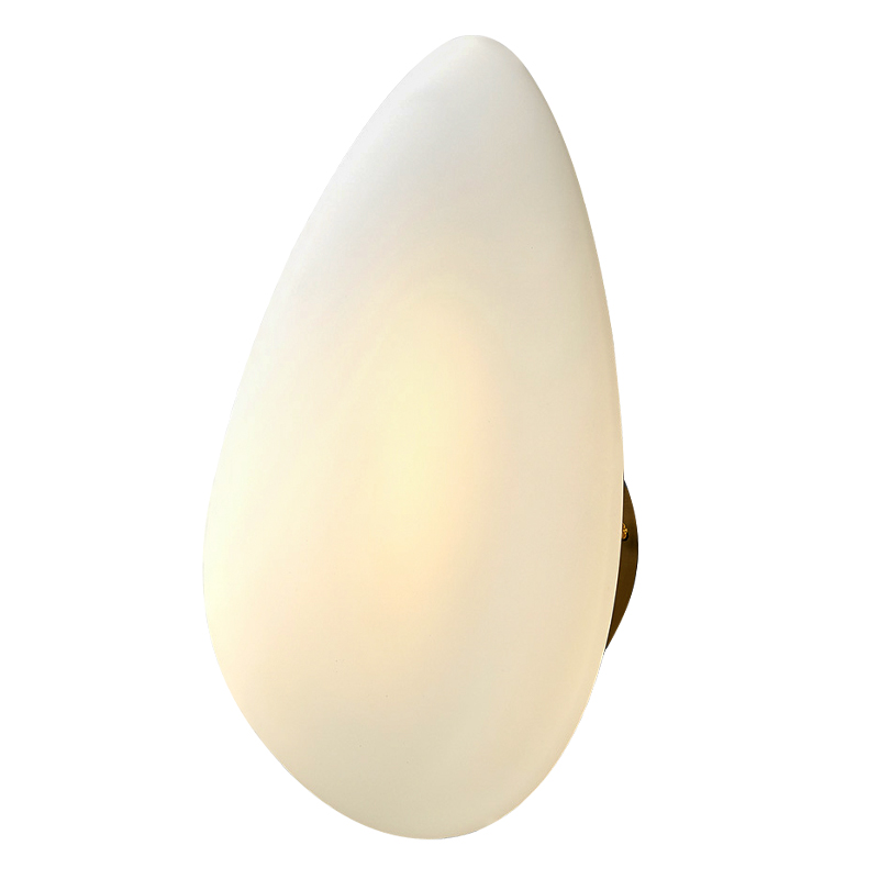 Бра Pebble Wall Lamp Белый Бра Pebble Wall Lamp Белый в Барнауле | Loft Concept
