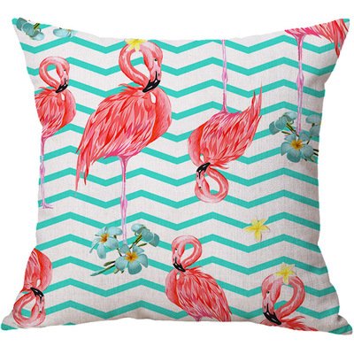 Декоративная подушка Flamingo #8 Мульти Декоративная подушка Flamingo #8 Мульти в Барнауле | Loft Concept