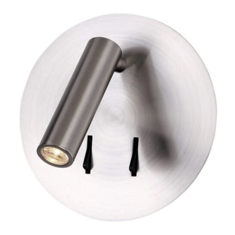 Настенный спот Nickel Circle Spot Wall Lamp Никель Настенный спот Nickel Circle Spot Wall Lamp Никель в Барнауле | Loft Concept