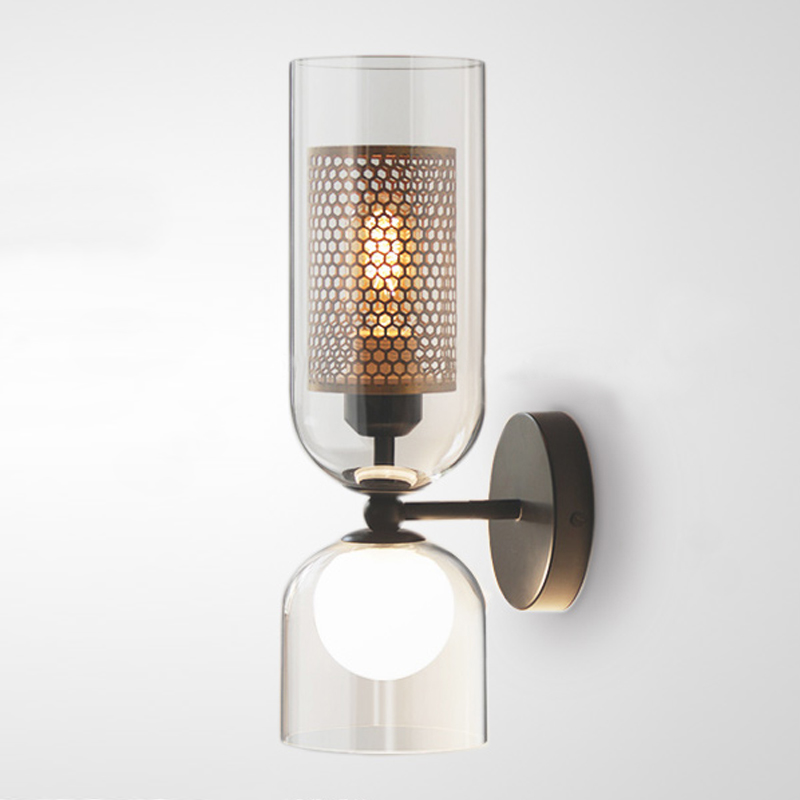 Бра Perforation Vico Lamp Прозрачный Черный Бронза Бра Perforation Vico Lamp Прозрачный Черный Бронза в Барнауле | Loft Concept