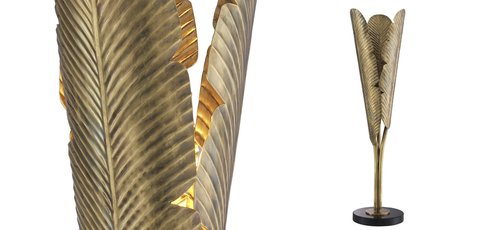 Настольная лампа Eichholtz Table Lamp Plantain Настольная лампа Eichholtz Table Lamp Plantain - Loft-Concept в Барнауле