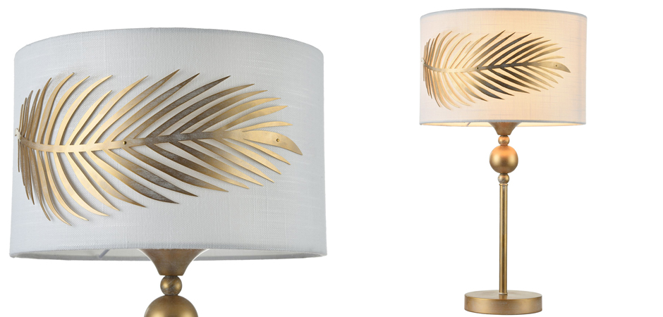 Настольная лампа Golden Feather Table lamp Настольная лампа Golden Feather Table lamp - Loft-Concept в Барнауле