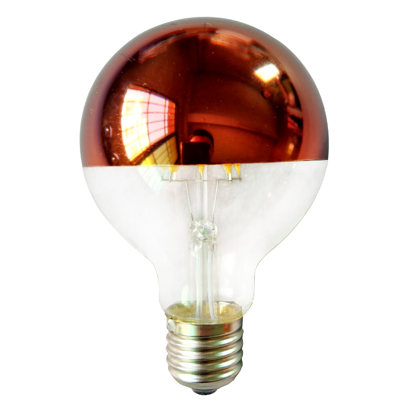 Лампочка LED E27 11W red mirror Прозрачный Красный в Барнауле | Loft Concept 