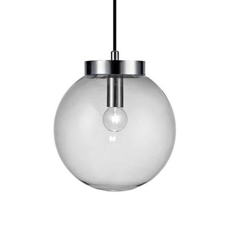 Подвесной светильник Lap Pendant Transparent Хром Прозрачное Стекло Подвесной светильник Lap Pendant Transparent Хром Прозрачное Стекло в Барнауле | Loft Concept