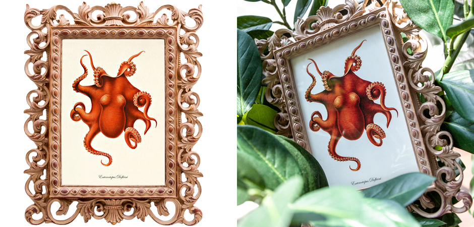 Постер Red Octopus Poster Постер Red Octopus Poster - Loft-Concept в Барнауле