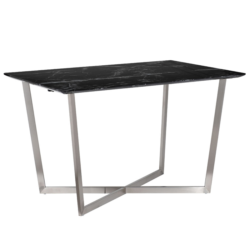Обеденный стол Dining table Jacques black Черный Золотой Обеденный стол Dining table Jacques black Черный Золотой в Барнауле | Loft Concept