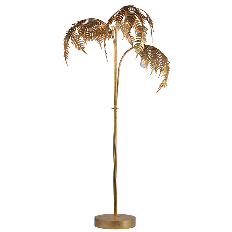 Торшер Thin Palm Floor Lamp Золотой Торшер Thin Palm Floor Lamp Золотой в Барнауле | Loft Concept