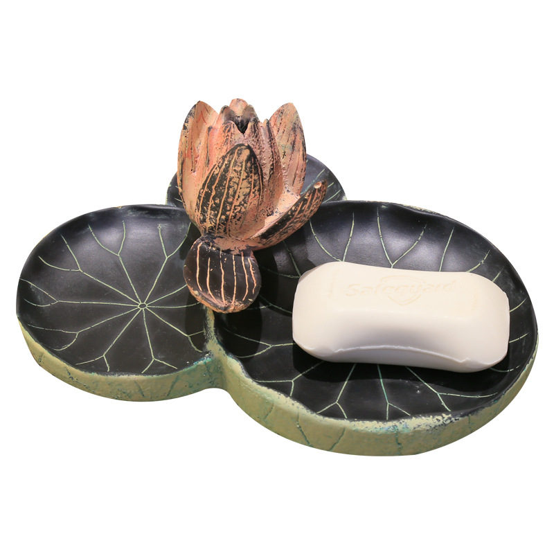 Мыльница Lotus Leaves Графит Зеленый шалфей Розовый Мыльница Lotus Leaves Графит Зеленый шалфей Розовый в Барнауле | Loft Concept