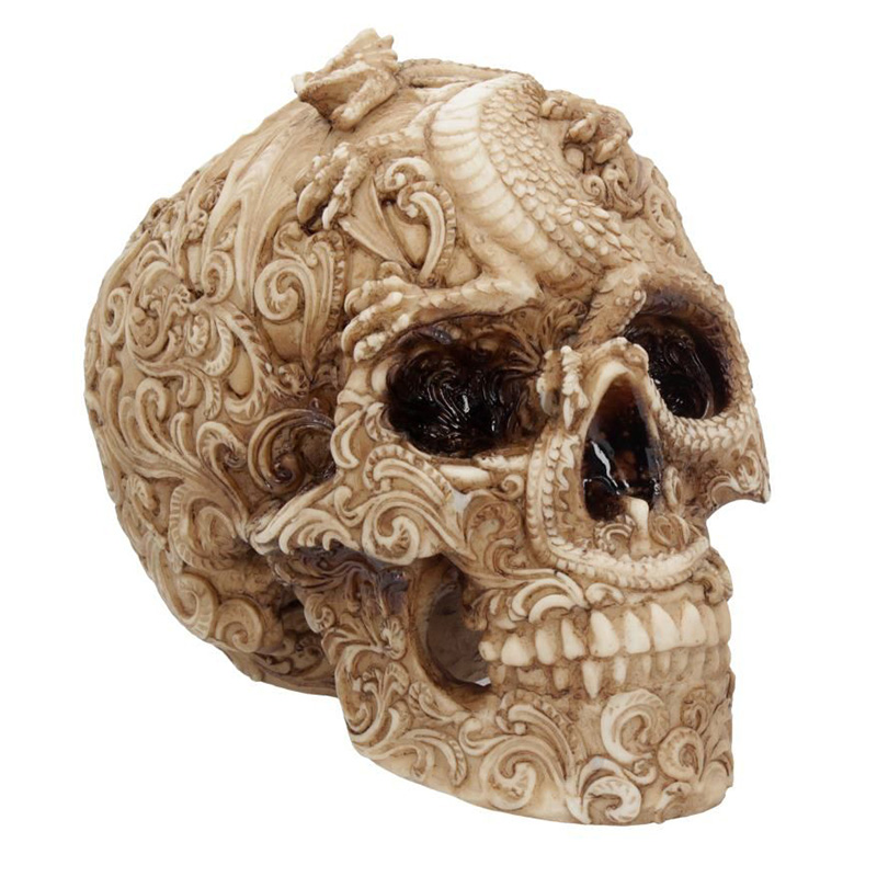 Статуэтка Skull Dragon Pattern Бежевый Статуэтка Skull Dragon Pattern Бежевый в Барнауле | Loft Concept