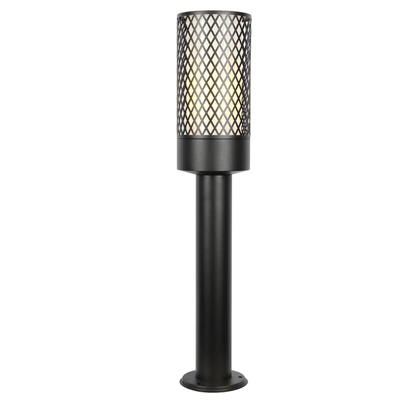 Уличный светильник Holger Street Lamp B Черный Белое матовое стекло Уличный светильник Holger Street Lamp B Черный Белое матовое стекло в Барнауле | Loft Concept