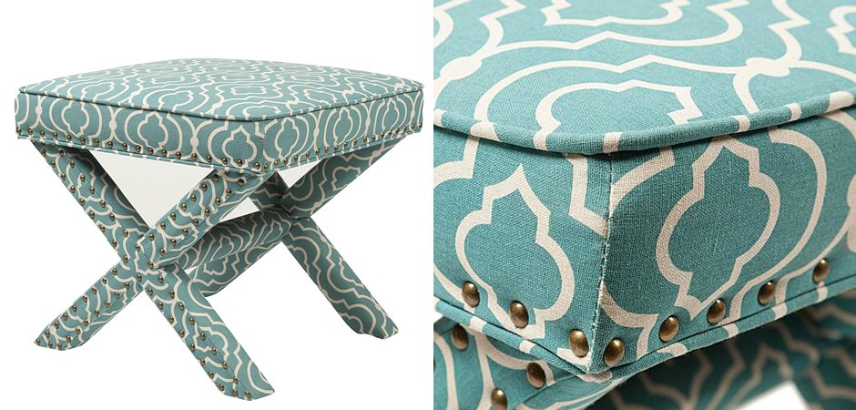 Пуф Turquoise Ornament Пуф Turquoise Ornament - Loft-Concept в Барнауле