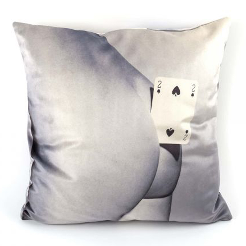 Подушка Seletti Cushion Two of spades Мульти Подушка Seletti Cushion Two of spades Мульти в Барнауле | Loft Concept