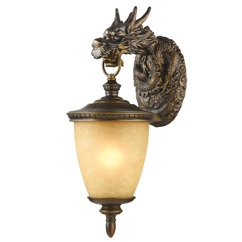Уличный светильник Dragon Lantern Темная бронза Прозрачное Стекло Уличный светильник Dragon Lantern Темная бронза Прозрачное Стекло в Барнауле | Loft Concept