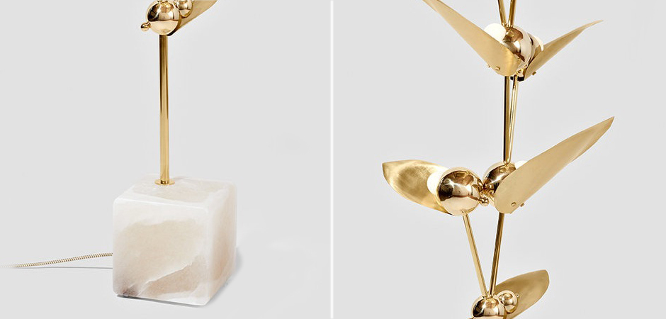 Торшер LAVRA Floor Lamp Gold - Loft-Concept в Барнауле