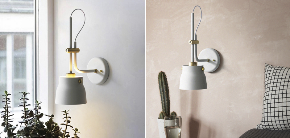Бра RAM PLASENCIA Wall Lamp white Бра RAM PLASENCIA Wall Lamp white - Loft-Concept в Барнауле