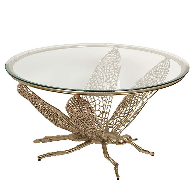 Приставной стол Dragonfly Table Золотой Приставной стол Dragonfly Table Золотой в Барнауле | Loft Concept