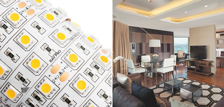 Светодиодная лента 14,4W/m 60LED/m 5050SMD 24V PRO теплый белый 5M Светодиодная лента 14,4W/m 60LED/m 5050SMD 24V PRO теплый белый 5M - Loft-Concept в Барнауле
