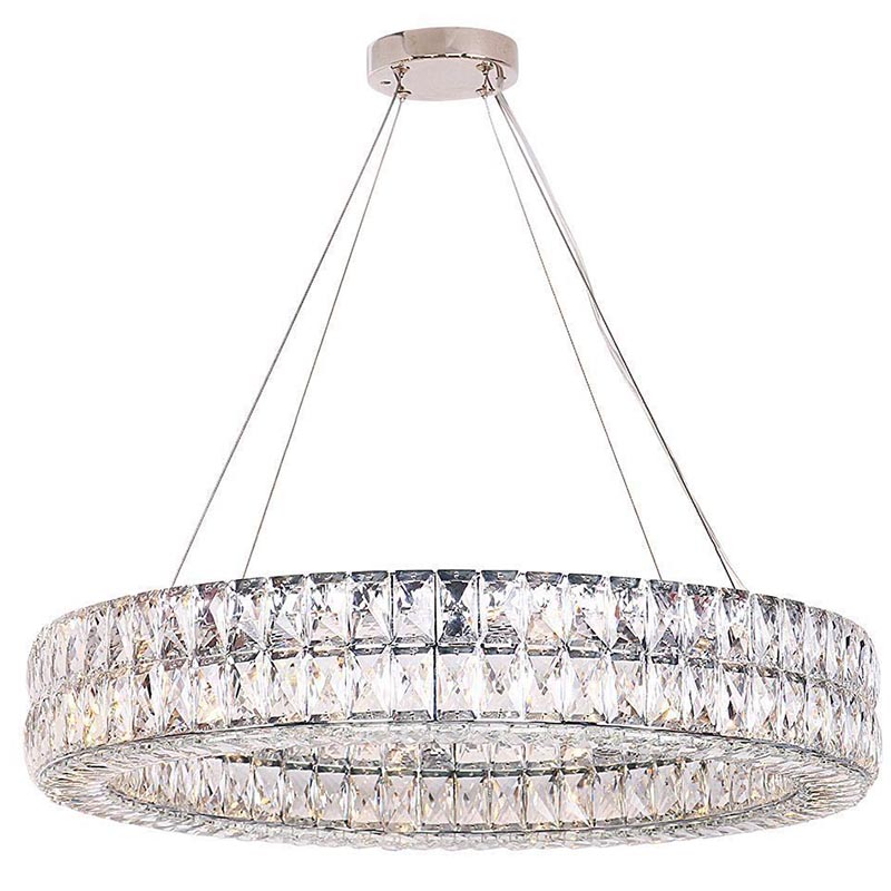 Люстра Crystal Regena Chrome Chandelier 10 Хром Прозрачный (Transparent) в Барнауле | Loft Concept 