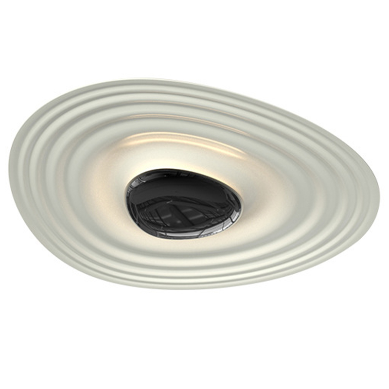 Потолочный светильник Aceline Light 1 плафон Белый Черный Потолочный светильник Aceline Light 1 плафон Белый Черный в Барнауле | Loft Concept