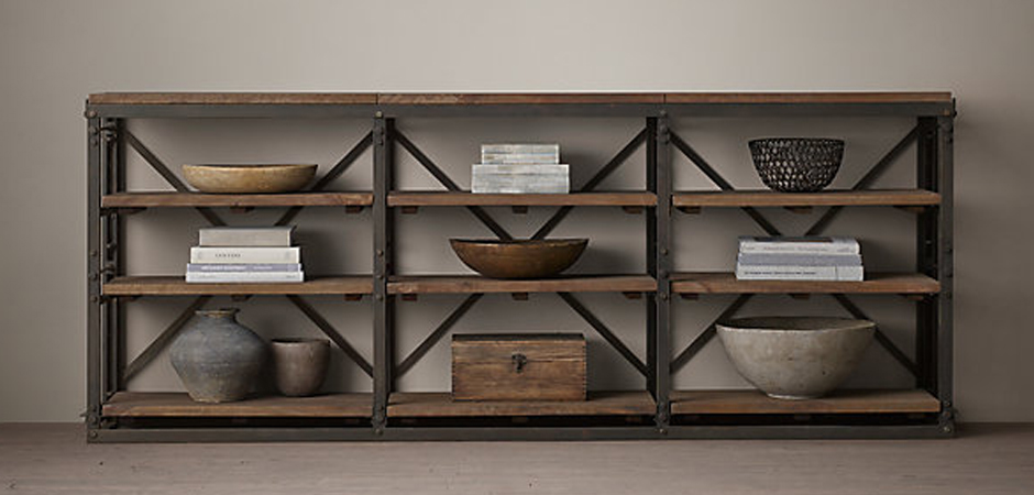 Стеллаж Restoration Hardware French Library Стеллаж Restoration Hardware French Library - Loft-Concept в Барнауле