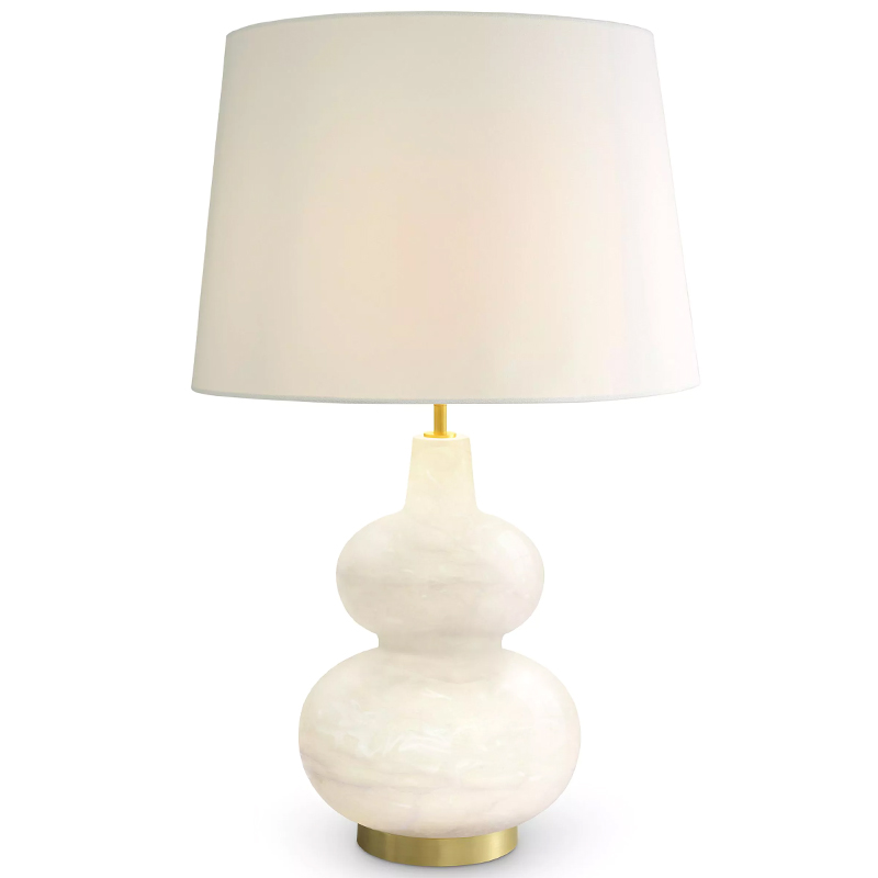 Настольная лампа Eichholtz Table Lamp Cavo Бежевый Латунь Настольная лампа Eichholtz Table Lamp Cavo Бежевый Латунь в Барнауле | Loft Concept