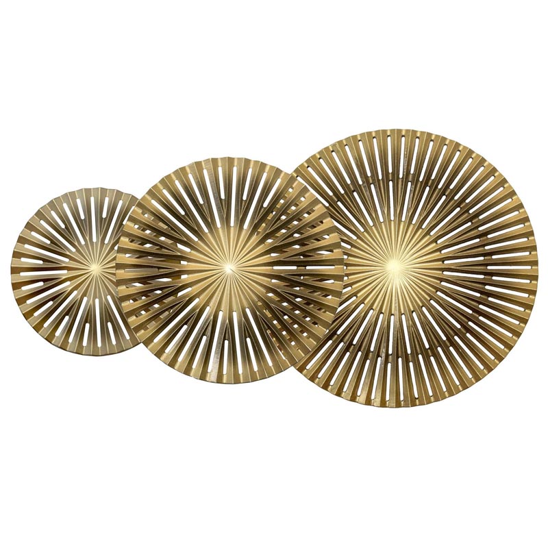 Арт-объект Apollo Brown and Gold Wall Plaque Disc gap 3 Золотой Коричневый Арт-объект Apollo Brown and Gold Wall Plaque Disc gap 3 Золотой Коричневый в Барнауле | Loft Concept
